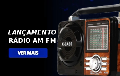 rádio am fm bluetooth